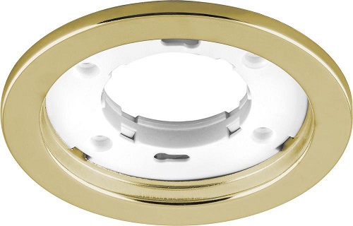 Светильник потолочный Feron DL53 220В GX53 Золото фото Светильник потолочный Feron DL53 220В GX53 Золото картинка